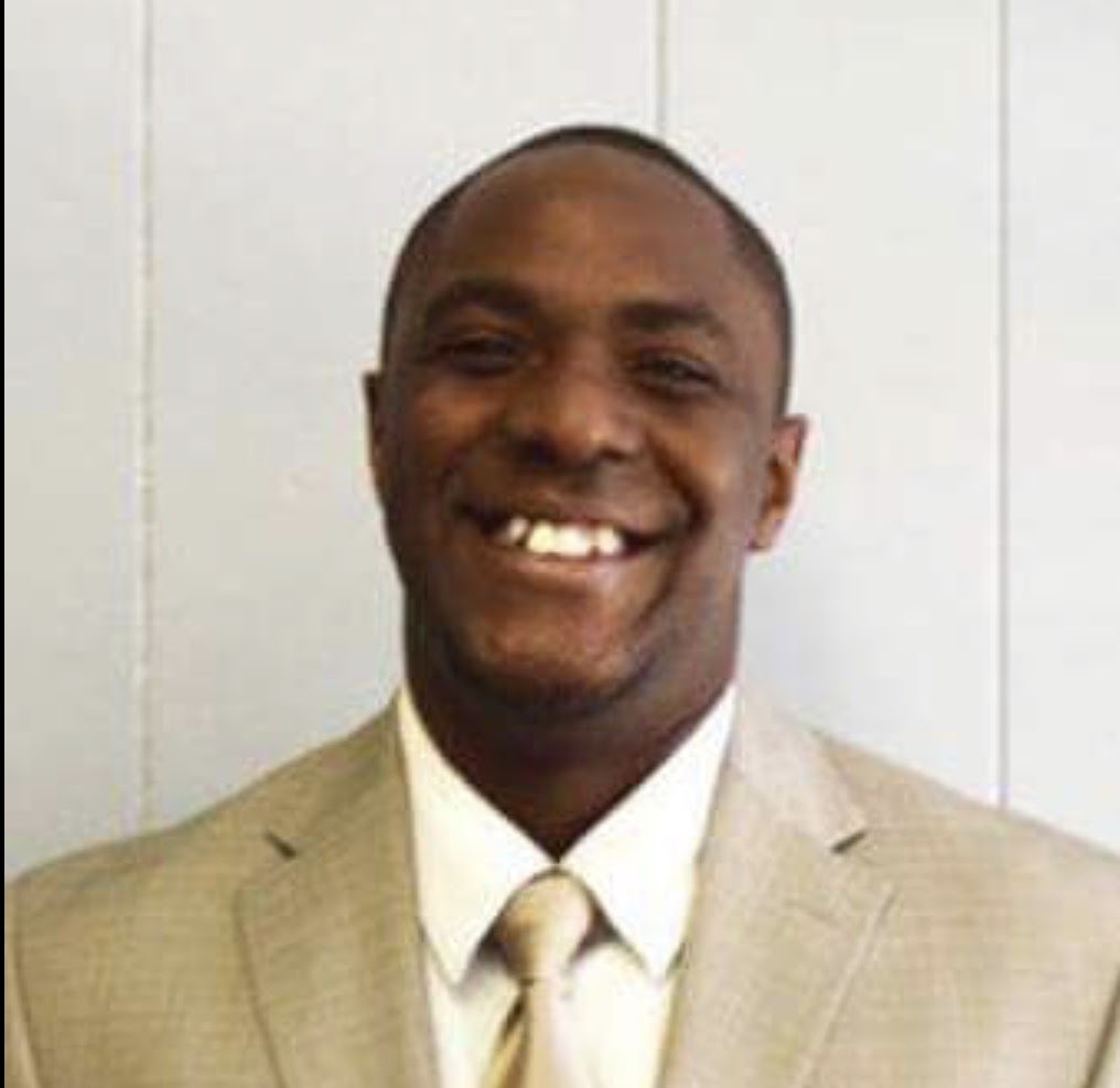 Brandon House on his first day as principal